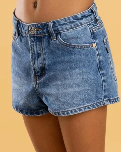 New Girls' Ibiza Shorts Kids Denim|Bottoms
