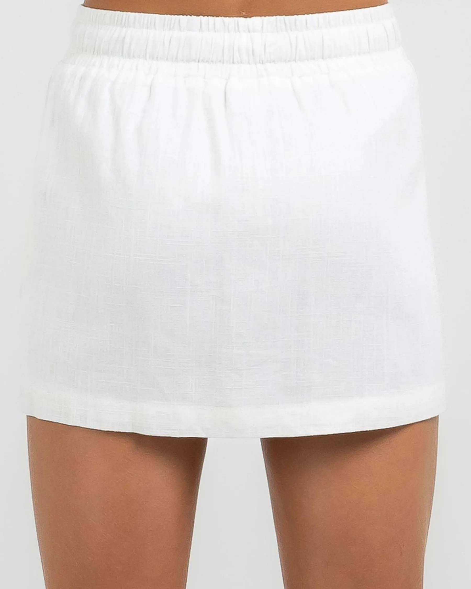 Bottoms*Mooloola Girls' Jade Hawaii Skirt White