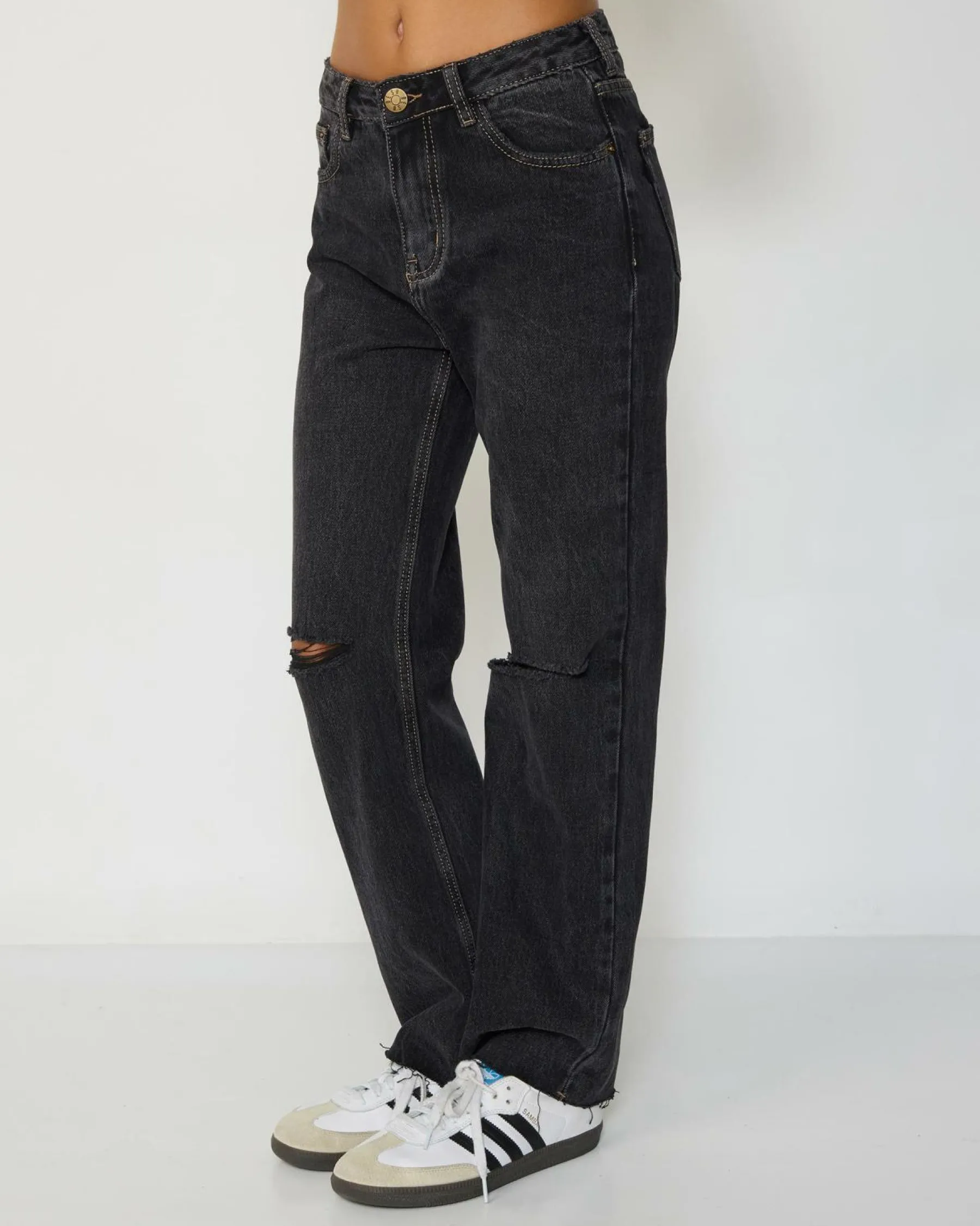 Jeans|Denim*DESU Girls' Jagger Jeans Washed Black
