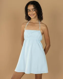Dresses*Mooloola Girls' Julie Hawaii Dress Blue/white