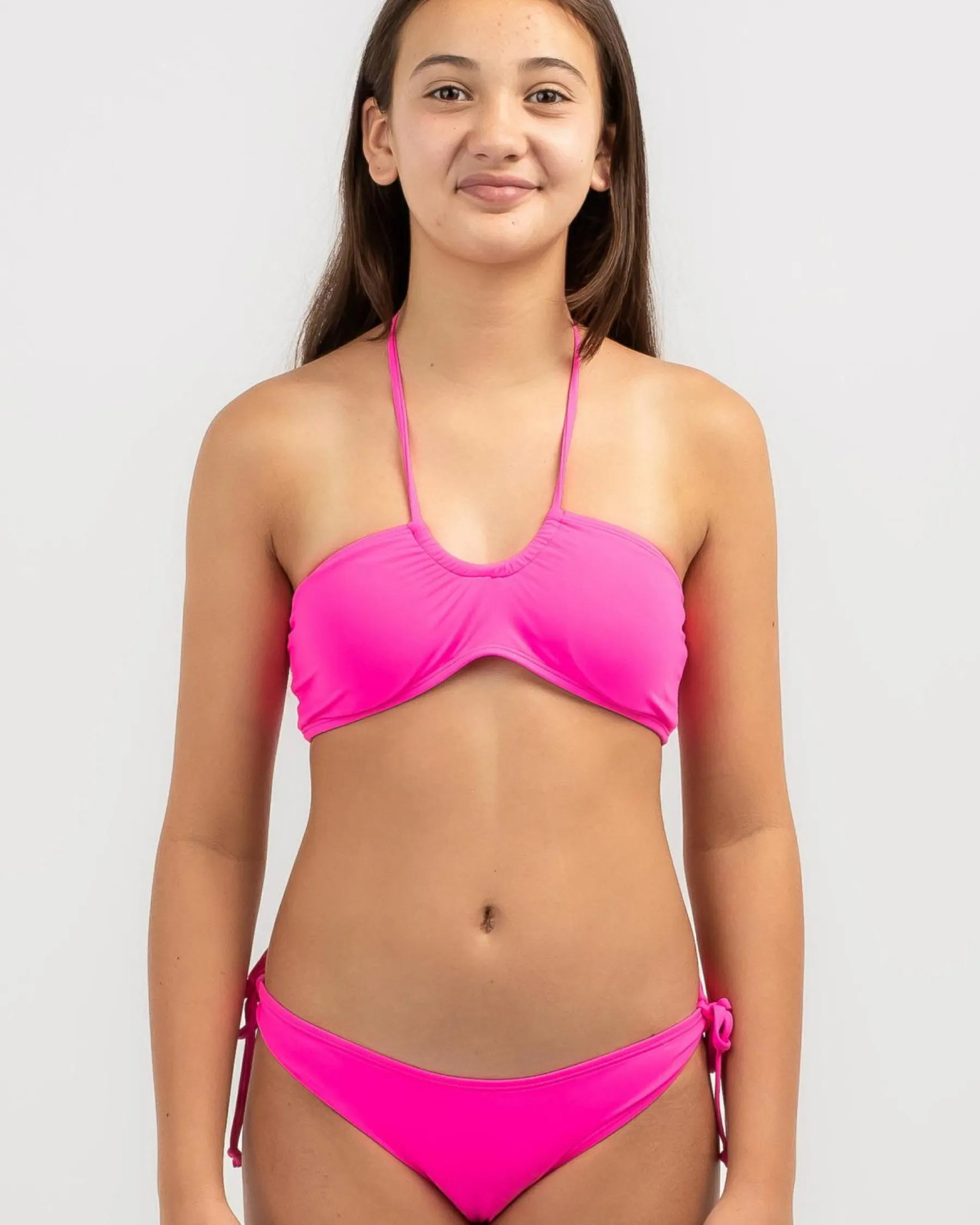 Clearance Girls' Louise Bandeau Bikini Set Kids Bikinis