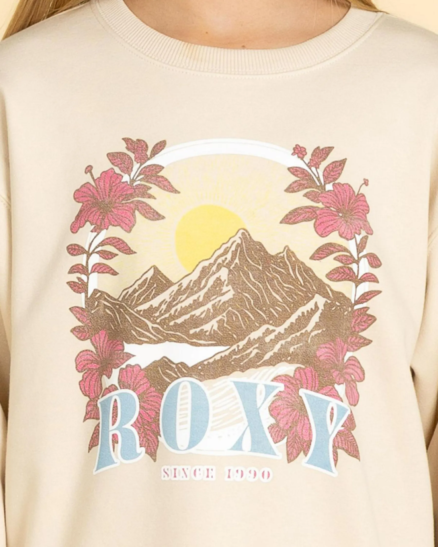 Outerwear*Roxy Girls' Morning Hike Pullover Parchment