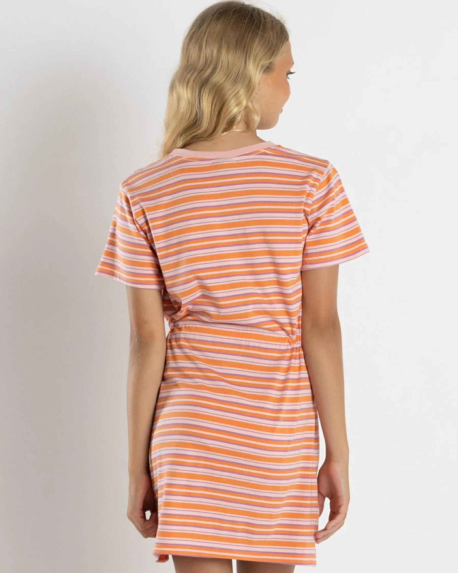 Dresses*Santa Cruz Girls' Oval Dot Mono Dress Orange