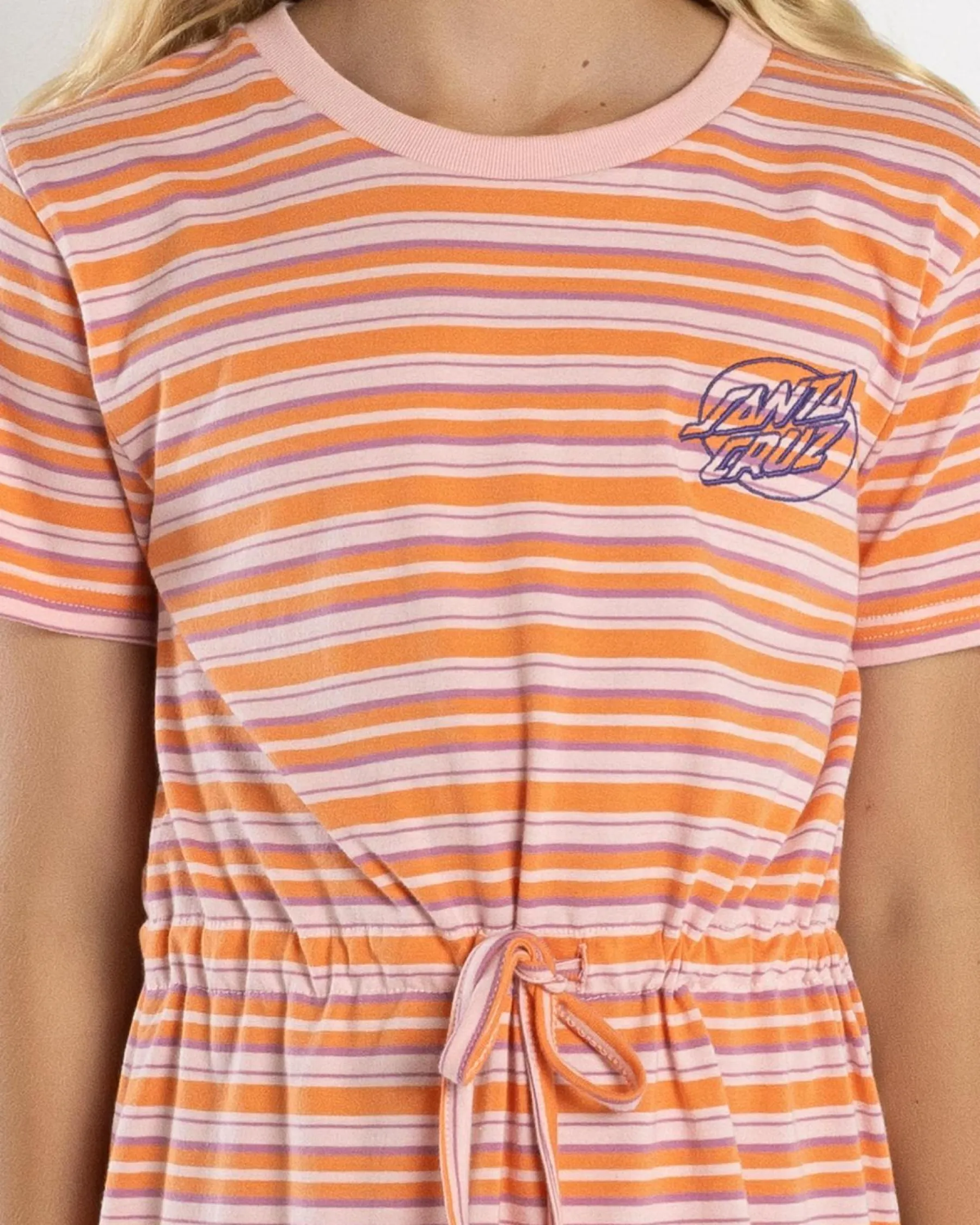 Dresses*Santa Cruz Girls' Oval Dot Mono Dress Orange