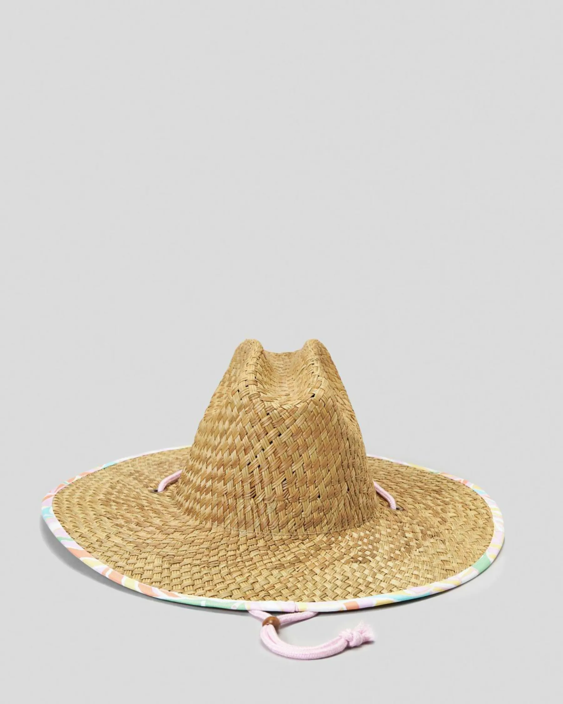 Headwear*Roxy Girls' Pina to My Colada Panama Hat Quiet Green Into The Jungle