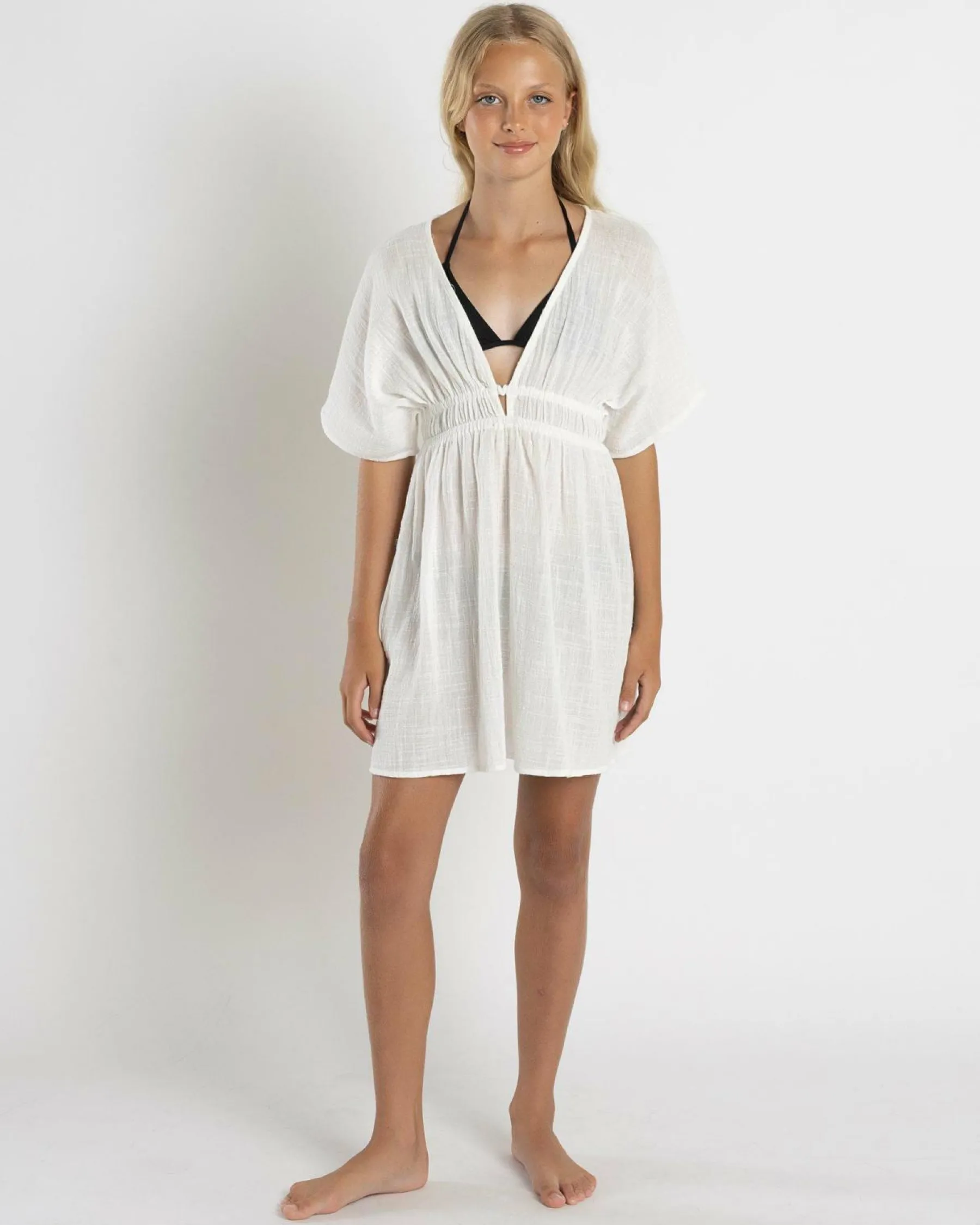 Best Girls' Reva Cover Up Kids Beach Covers & Overswim