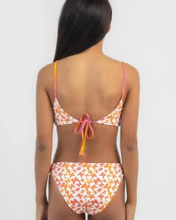 Bikinis*Topanga Girls' Spirit Reversible Bikini Set Pink