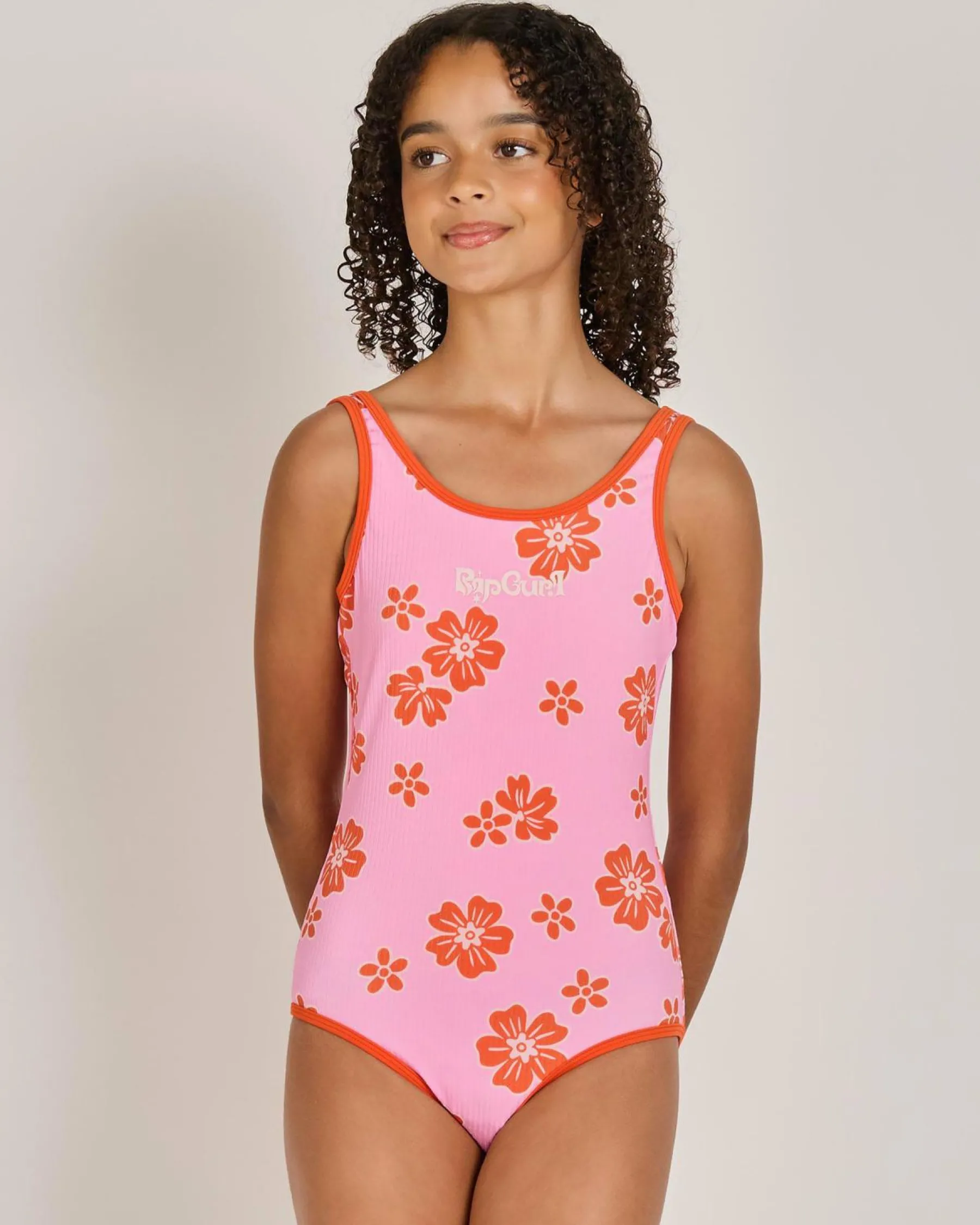New Girls' Summer Sol One Piece Swimsuit Kids Surf|One Pieces