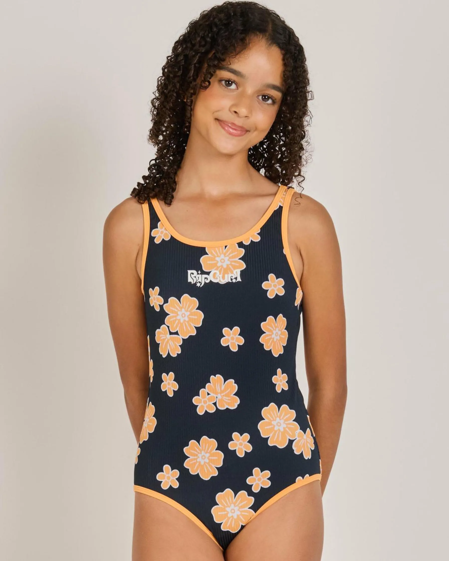 Outlet Girls' Summer Sol One Piece Swimsuit Kids Surf|One Pieces