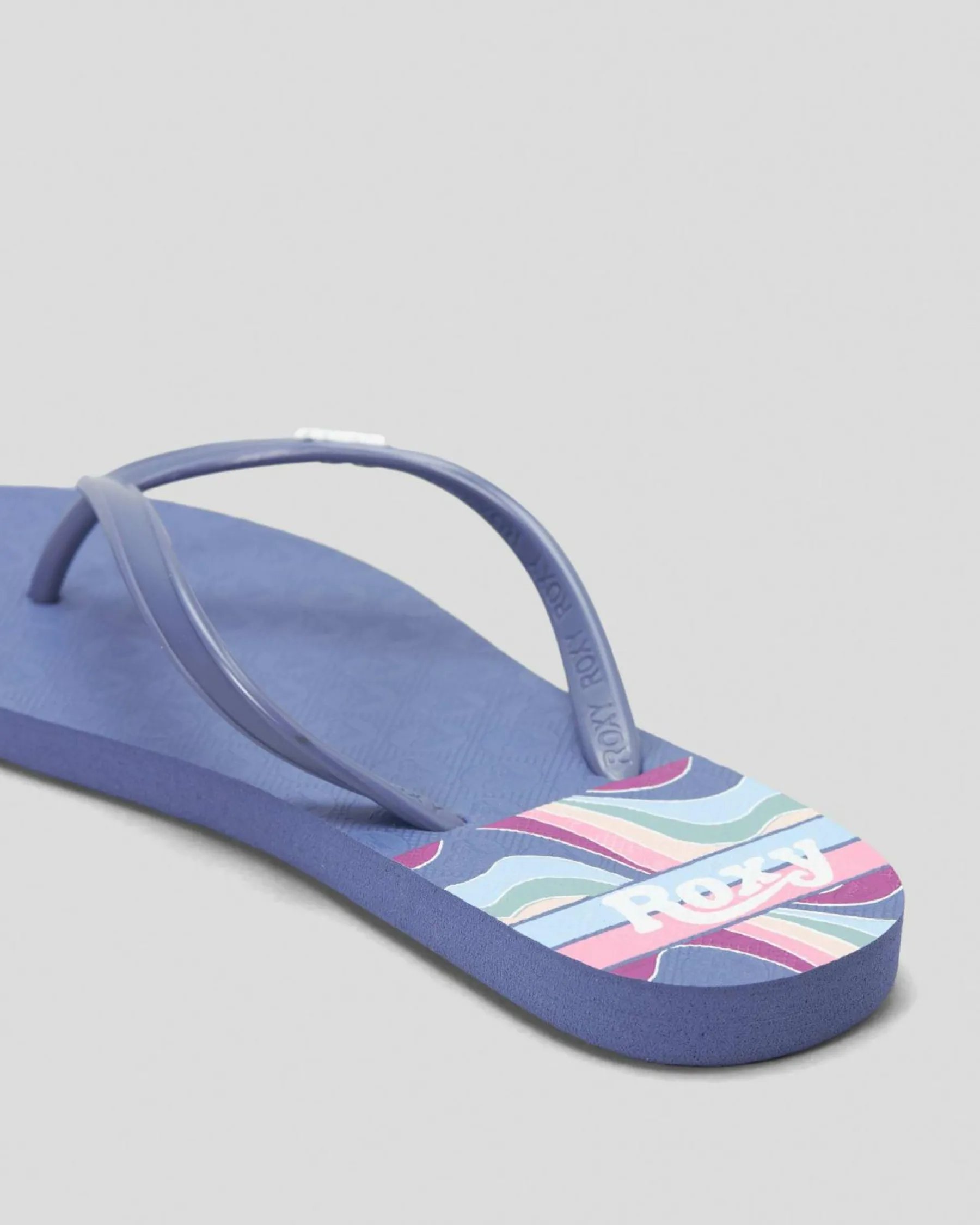 Online Girls' Viva Stamp Thongs Kids Flip Flops