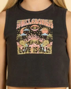 Online Girls' Wave Fade Tank Top Kids Tops