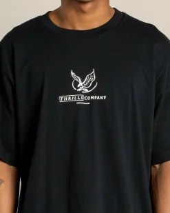 Tops & T-Shirts*Thrills Glory Merch Fit T-Shirt Washed Black
