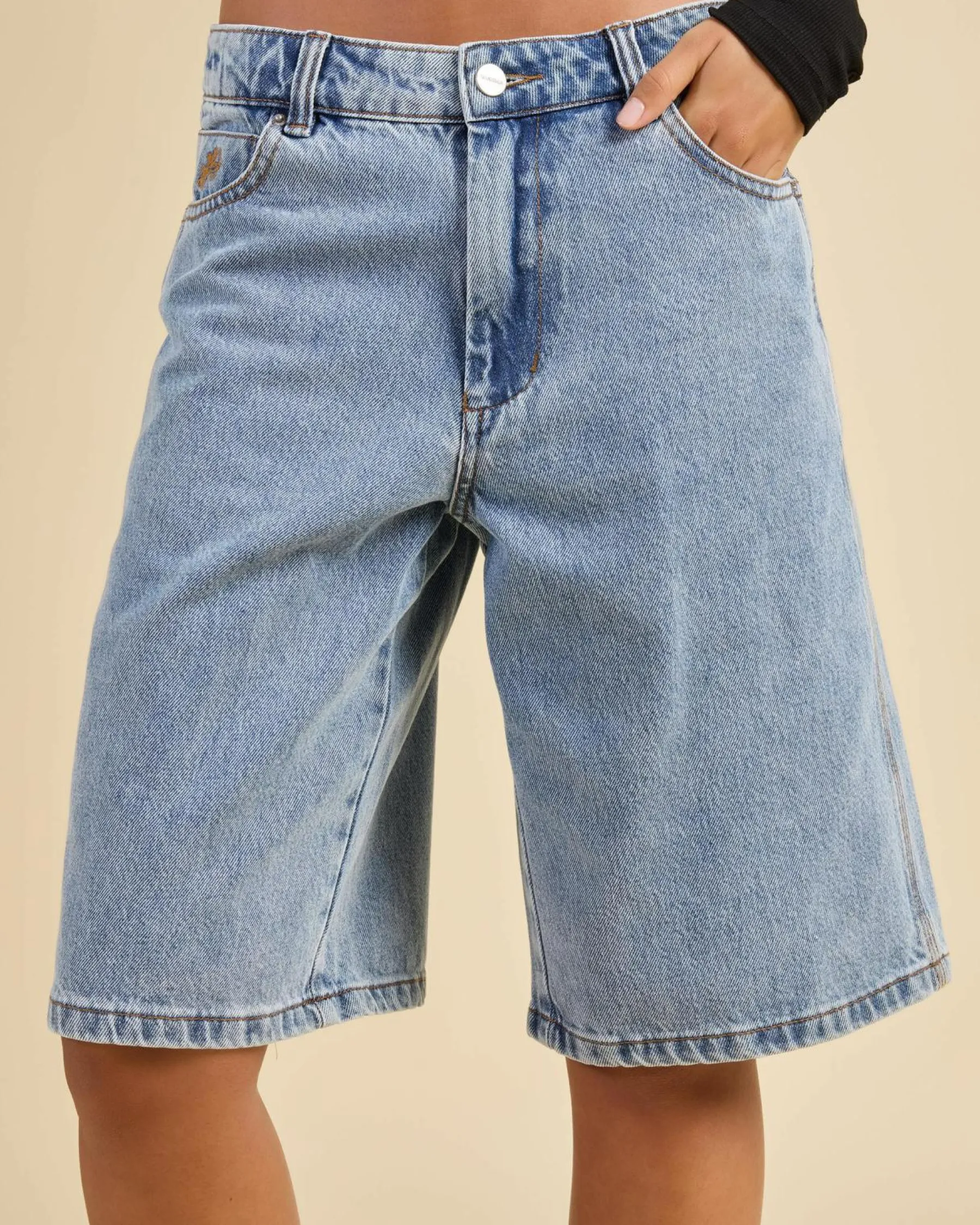 New Going Nuts Big Baggy Denim Shorts Women Denim|Bottoms