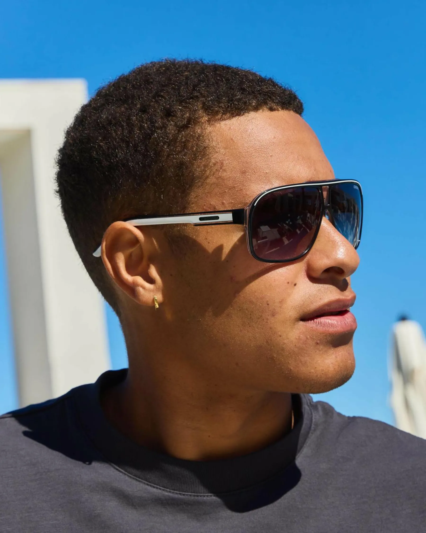 Sunglasses*Carrera Grand Prix 2 Sunglasses Black/white