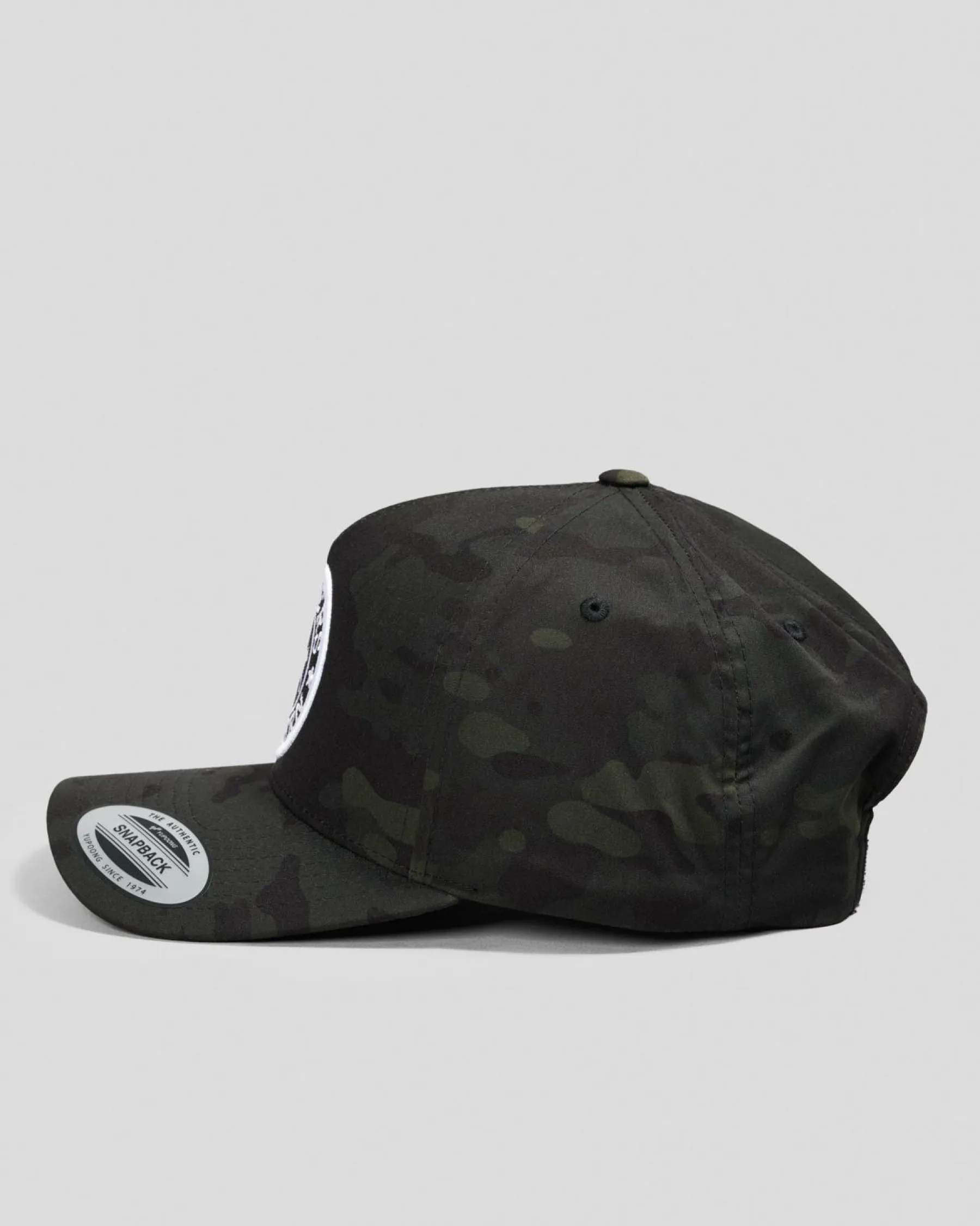 Headwear*Ringers Western Grover Baseball Cap Black/camo
