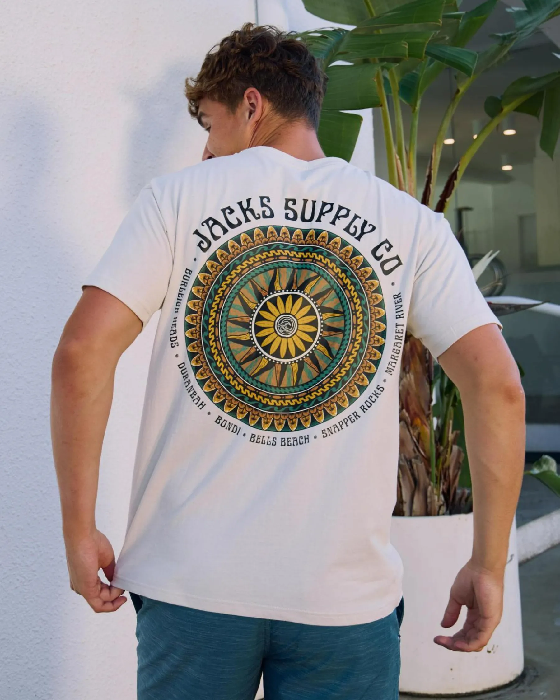 Tops & T-Shirts*Jacks Gyre T-Shirt Sand