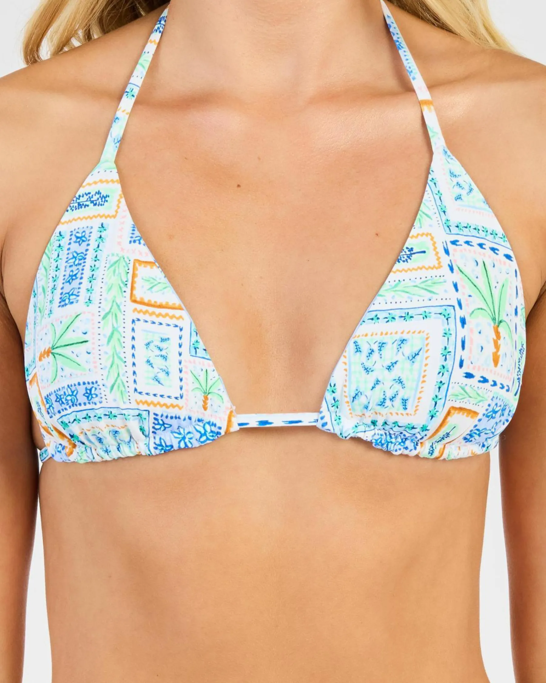 Bikinis*Kaiami Halcyon Reversible Bikini Top White/multi