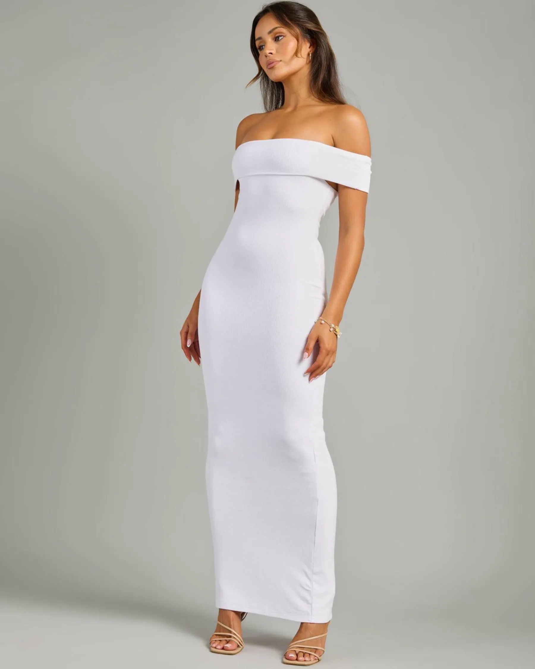 Dresses*Ava And Ever Hazy Maxi Dress White