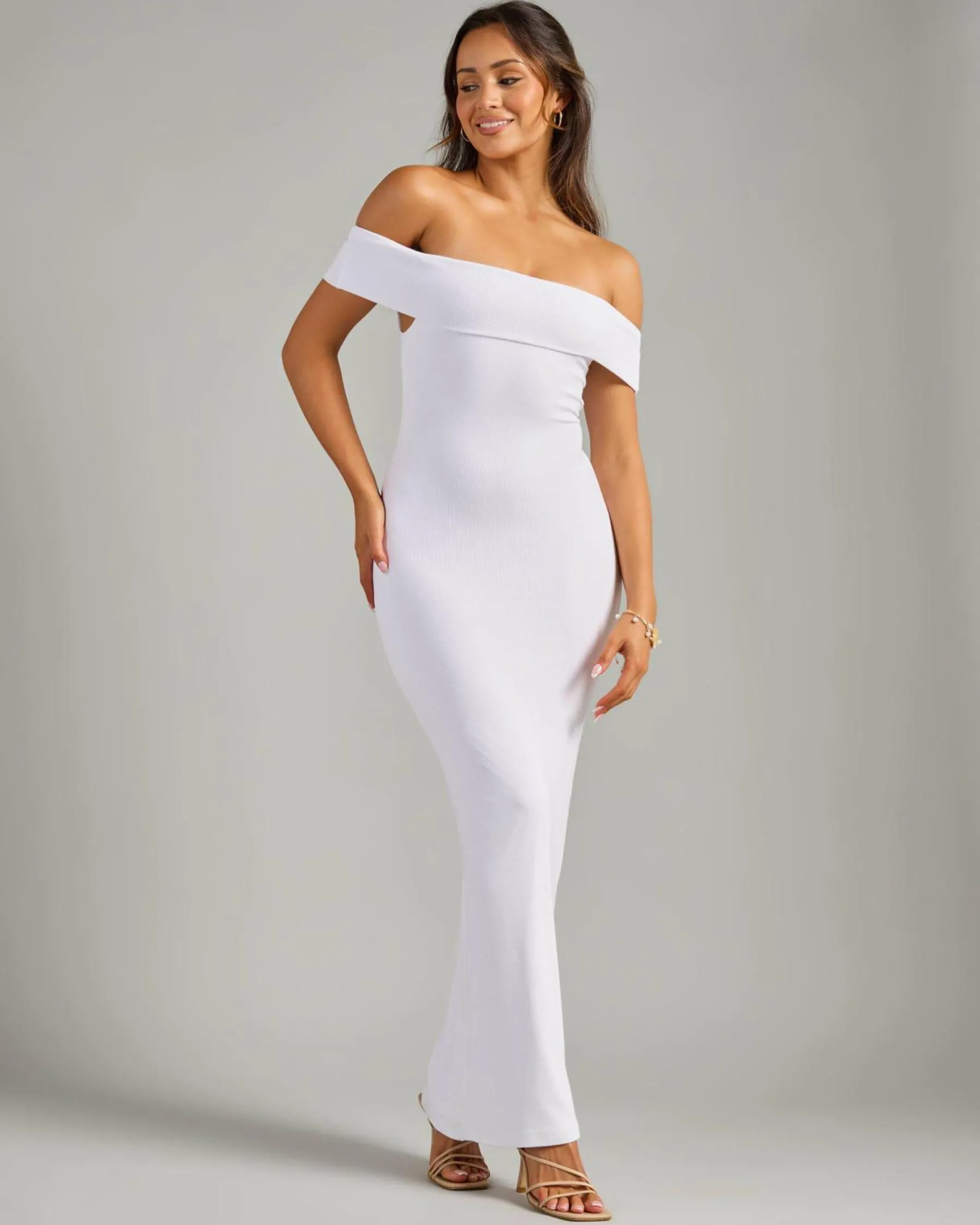 Dresses*Ava And Ever Hazy Maxi Dress White