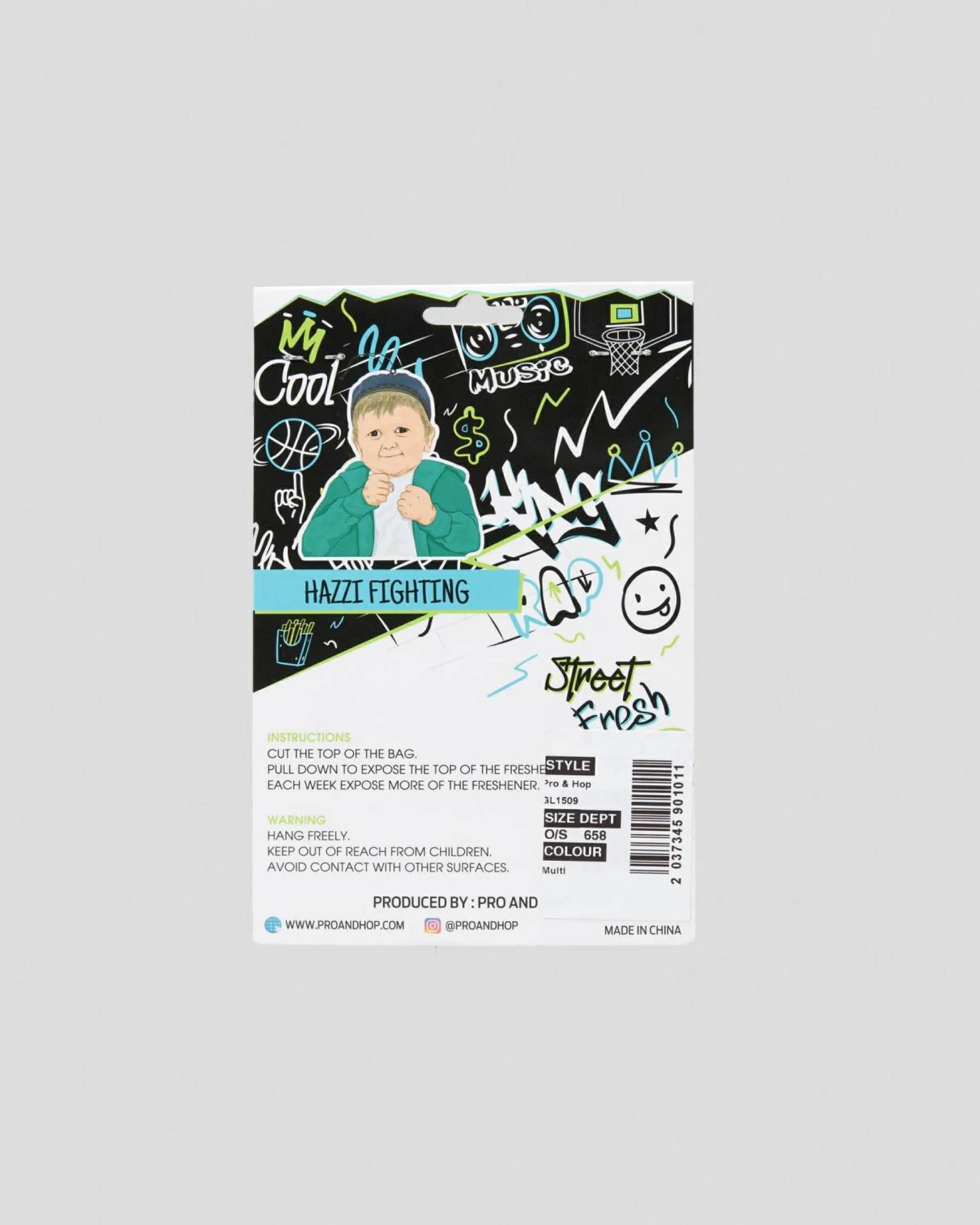 Tech|Gifts & Novelty*Pro & Hop Hazzi Fighting Air Freshener Multi