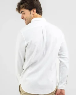 Tops & T-Shirts*Skylark Hemp Long Sleeve Shirt White