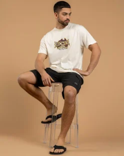 Tops & T-Shirts*Rip Curl Heritage Desto T-Shirt Bone