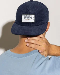 Headwear*Billabong Heritage Strapback Cap Steel Blue