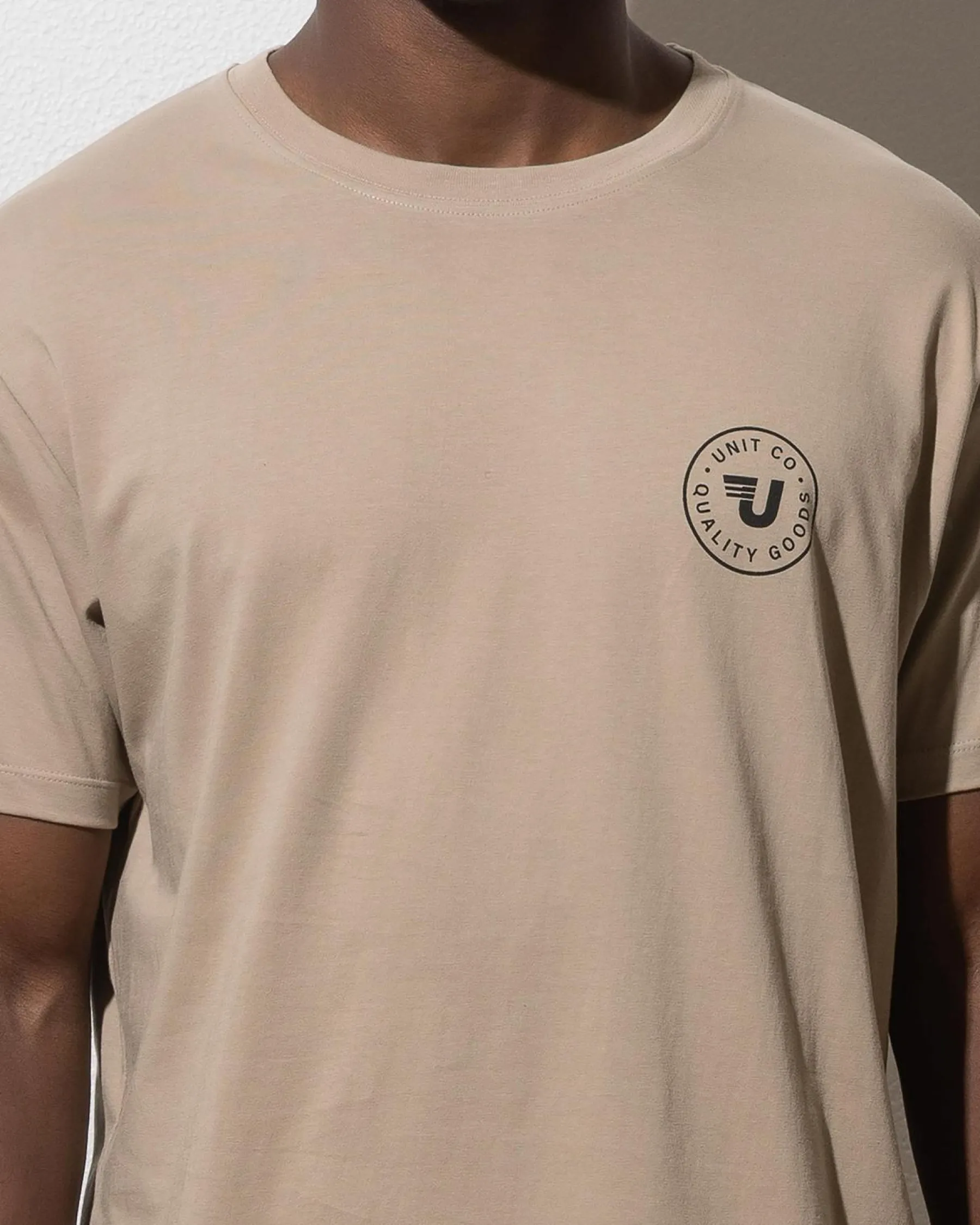 Tops & T-Shirts*Unit Heritage T-Shirt Tan