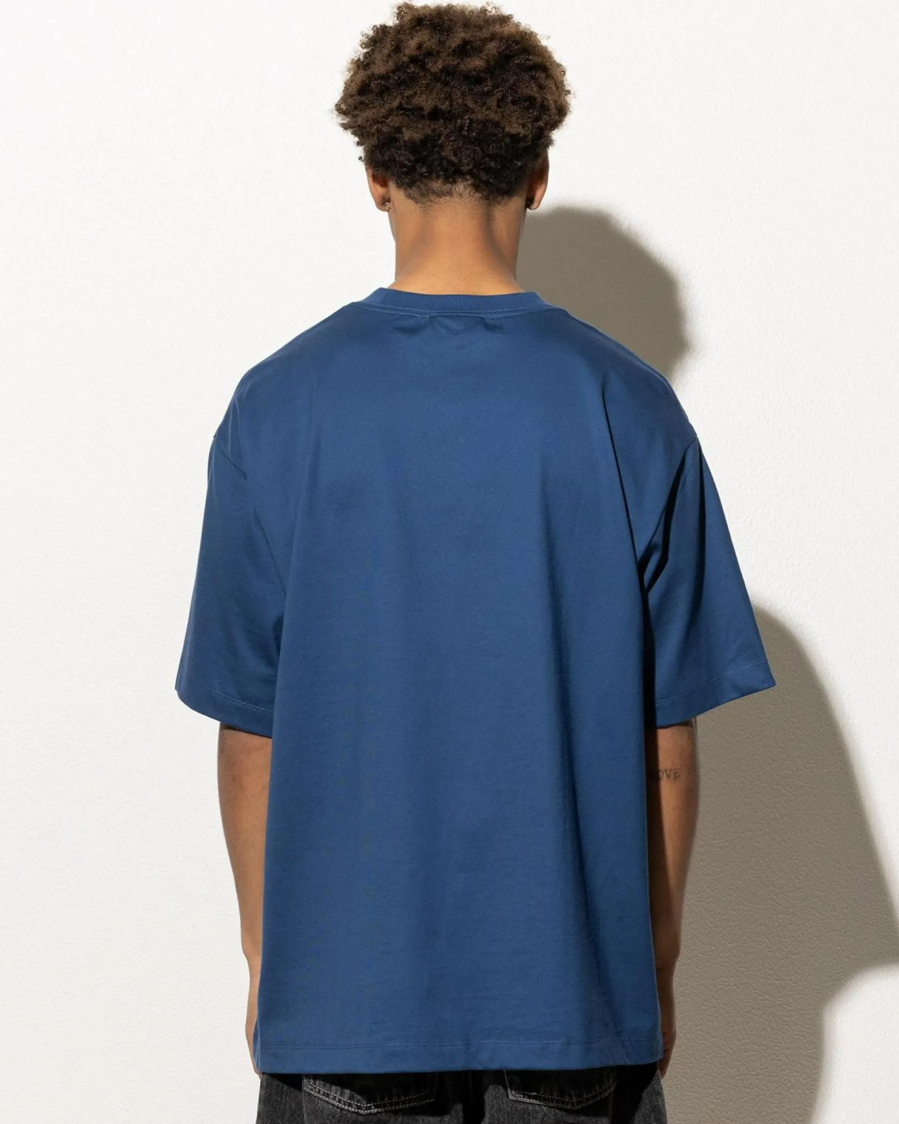Hot Hero Monologo Embroidered T-Shirt Tops & T-Shirts