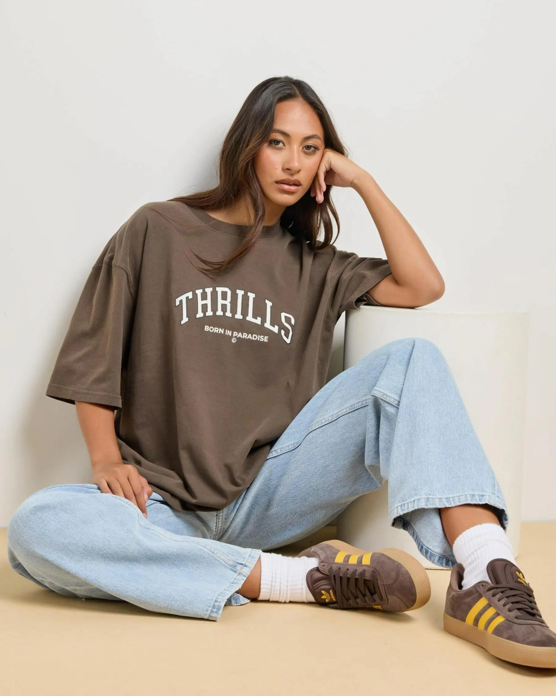 Hot Home Advantage Oversized T-Shirt Women Sets|Tops