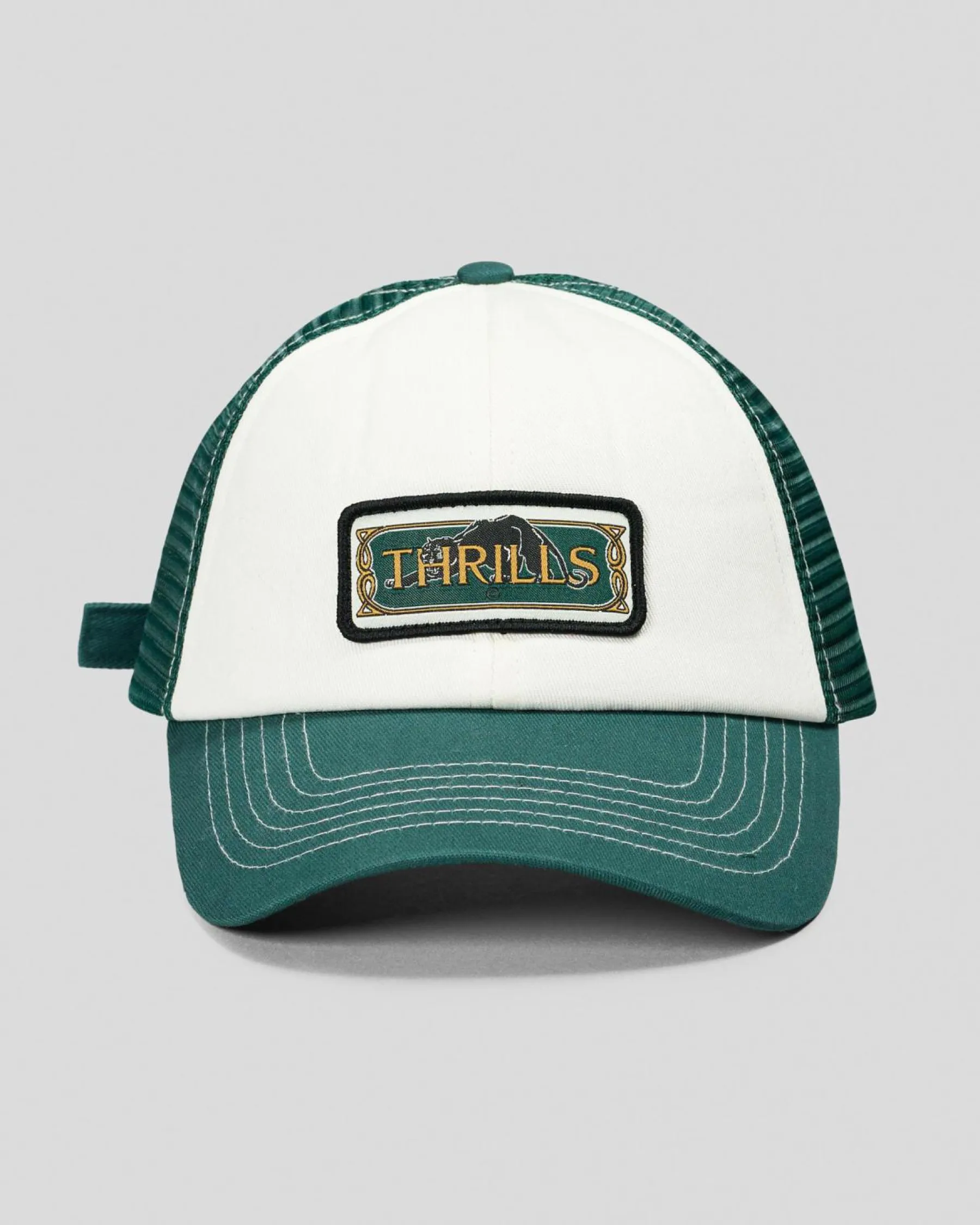 Headwear*Thrills In The Shadows Trucker Cap Heritage White