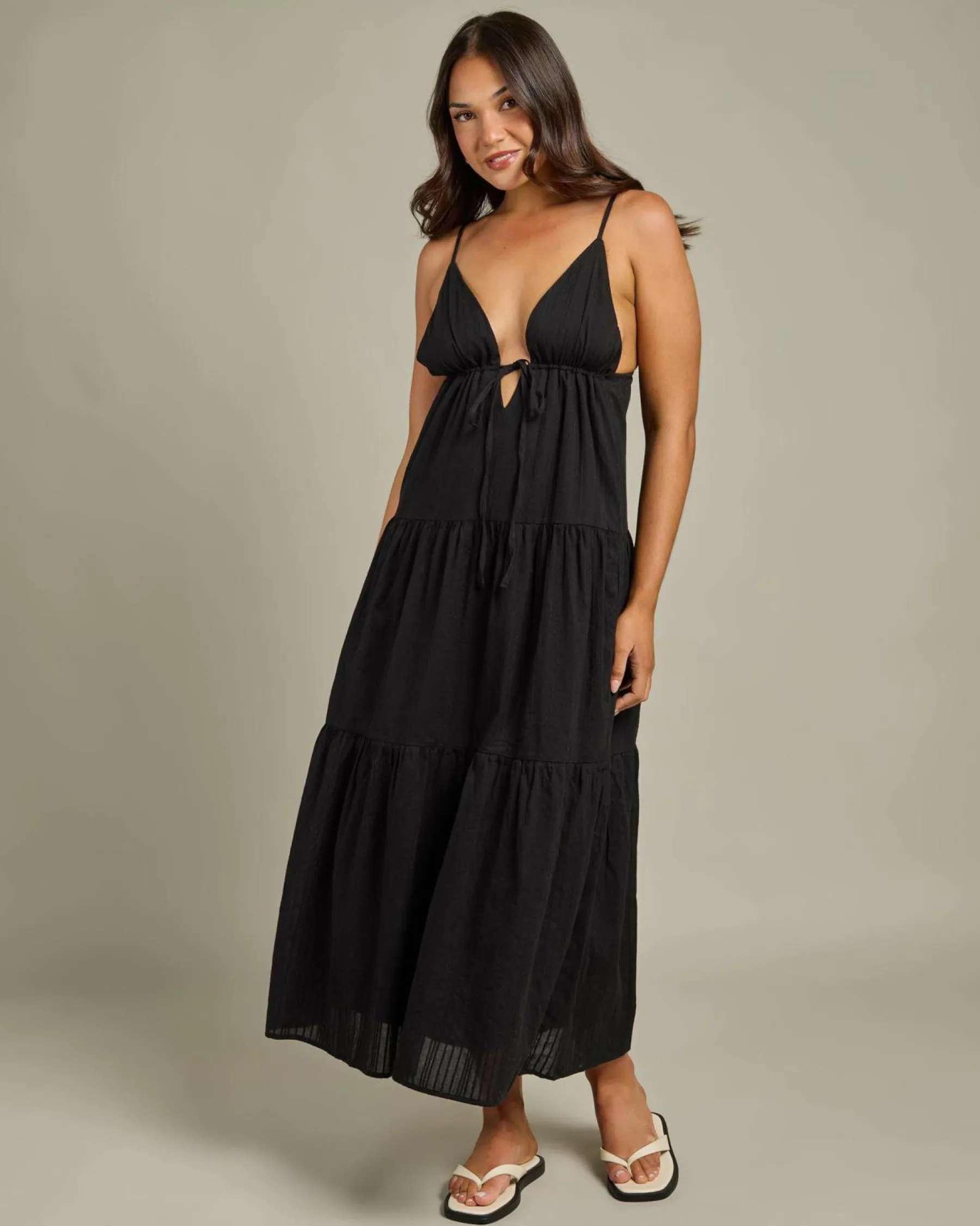 Dresses*Rhythm Jaci Maxi Dress Black