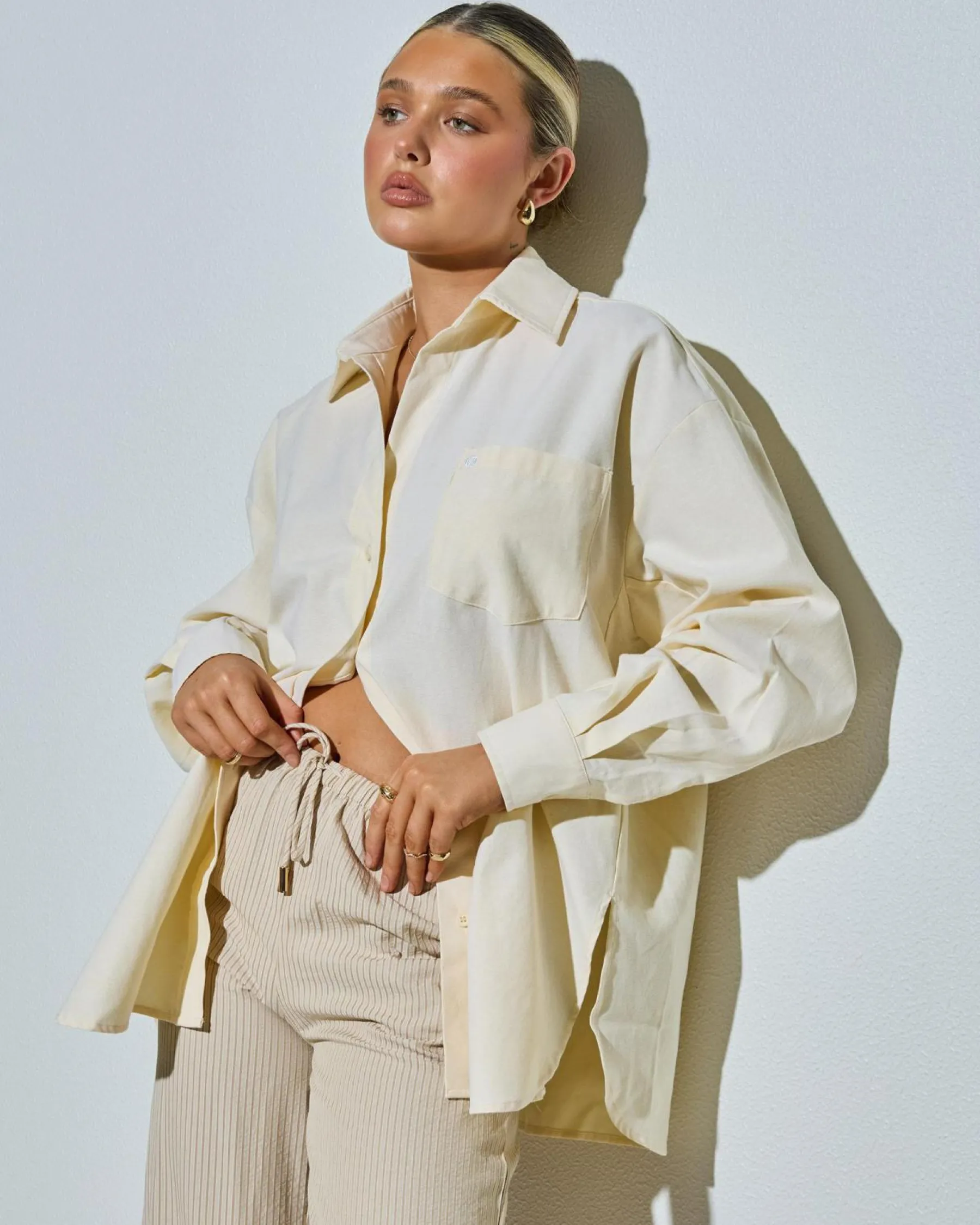 Tops*Mooloola Jack Shirt Butter