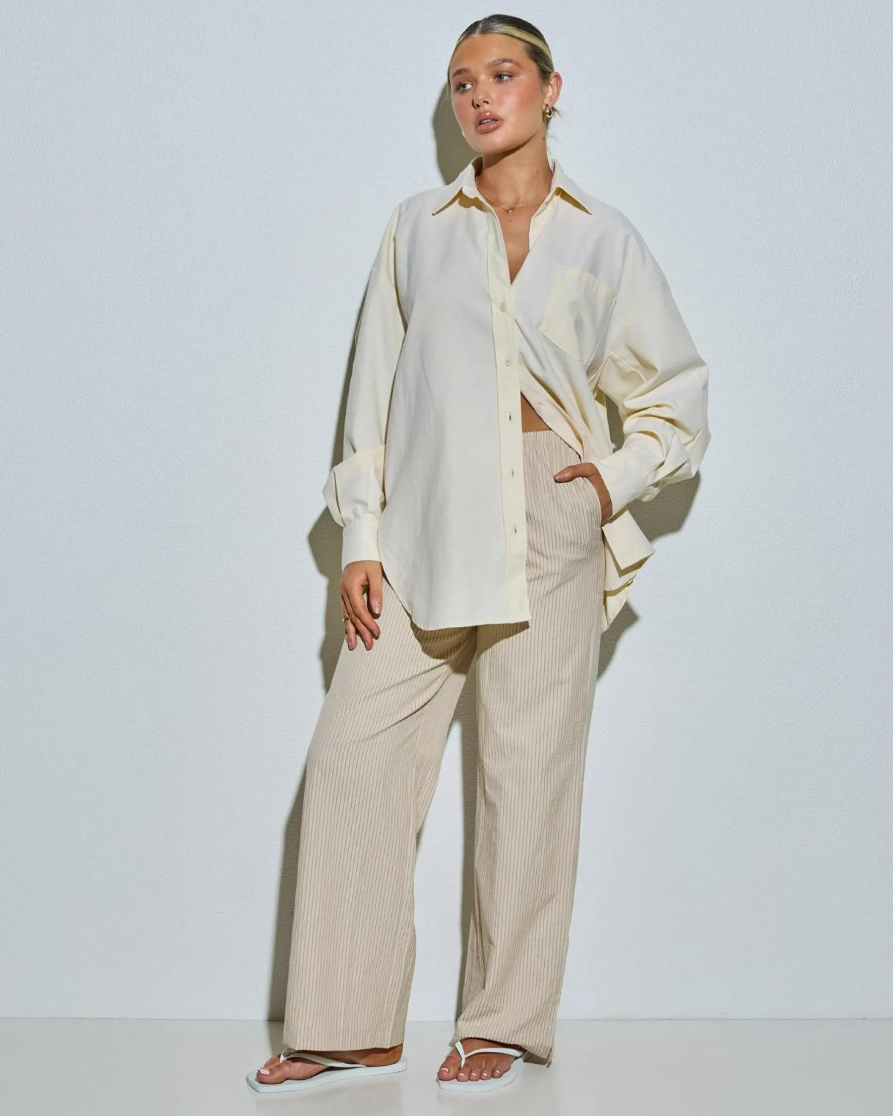 Tops*Mooloola Jack Shirt Butter