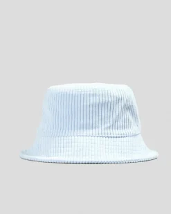 Headwear*Ava And Ever Jackie Cord Bucket Hat Baby Blue