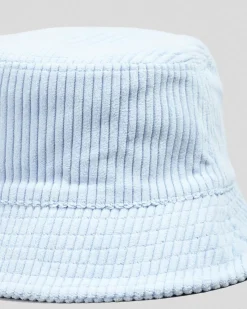 Headwear*Ava And Ever Jackie Cord Bucket Hat Baby Blue
