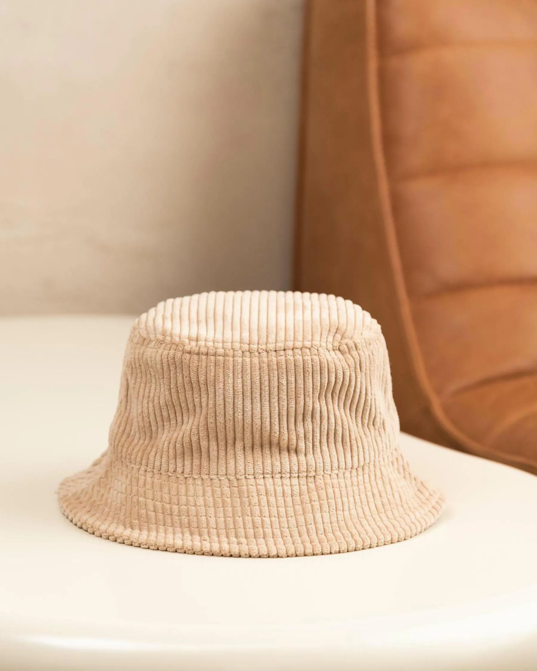 New Jackie Cord Bucket Hat Women Headwear