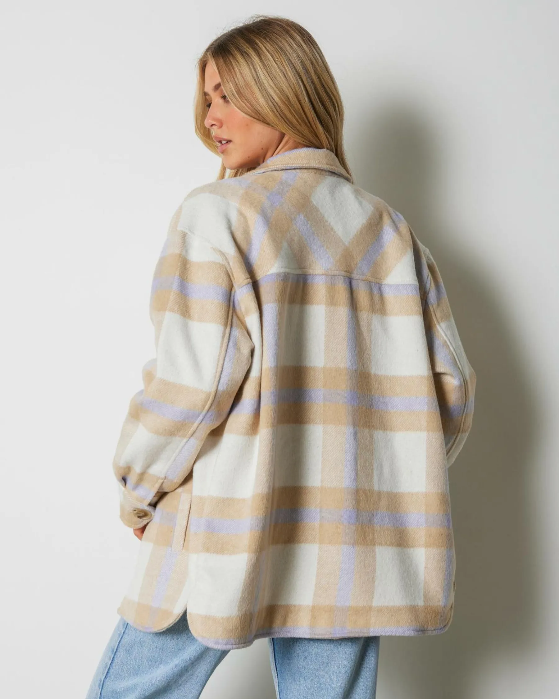 Jackets & Coats*Ava And Ever Jasper Shacket Cashew