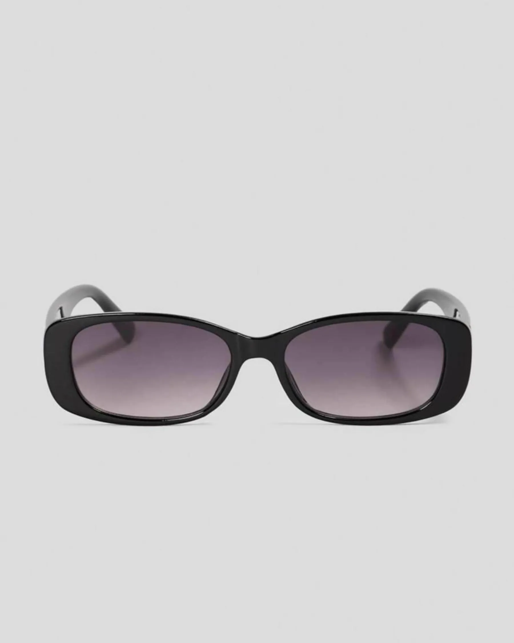 Sunglasses*Indie Eyewear Jenna Sunglasses Shiny Blk/gr Smoke