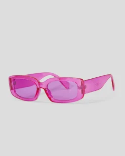 Sunglasses*Indie Eyewear Jewel Sunglasses Trans Purple/purple