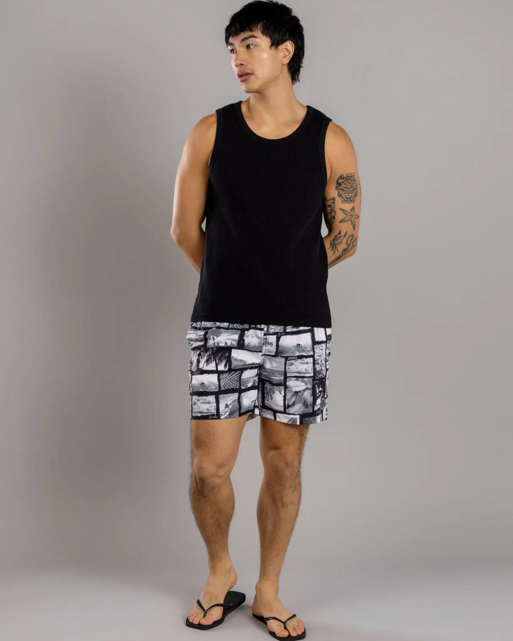 Shorts & Bottoms*Jacks Jordy Elastic Waist Shorts Grey