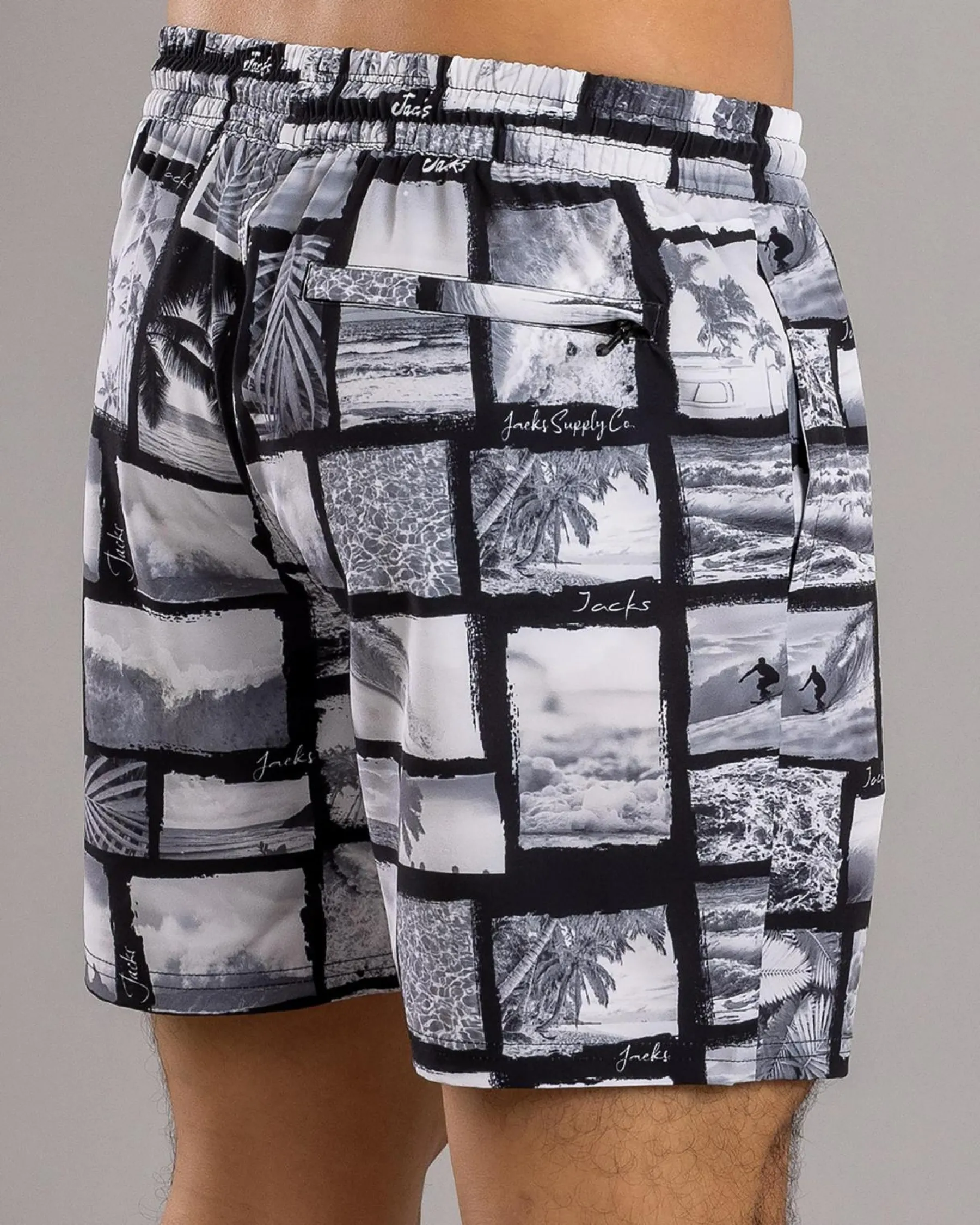 Shorts & Bottoms*Jacks Jordy Elastic Waist Shorts Grey