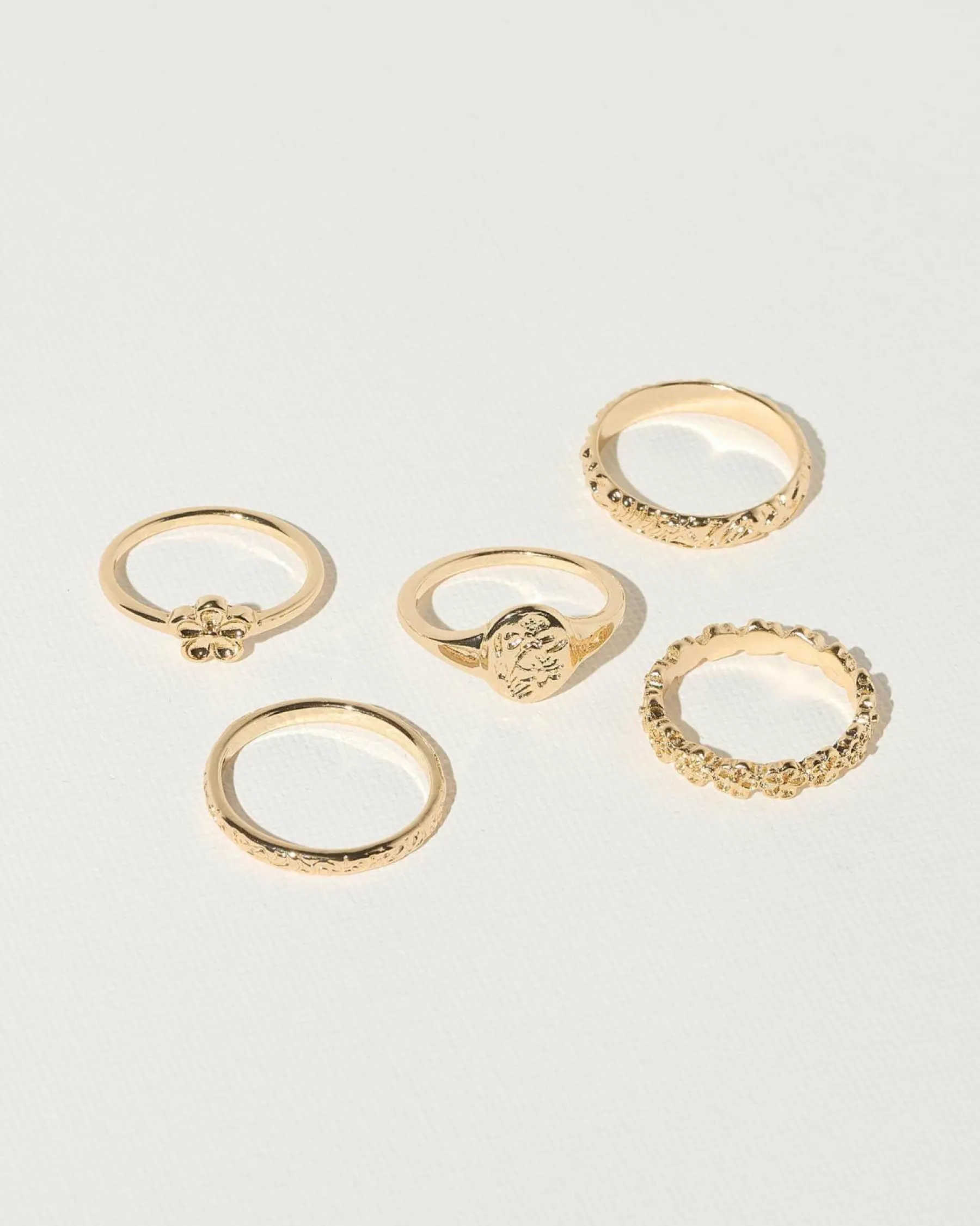 Jewelry|Jewelry*Karyn In LA Juliet Ring Pack Gold