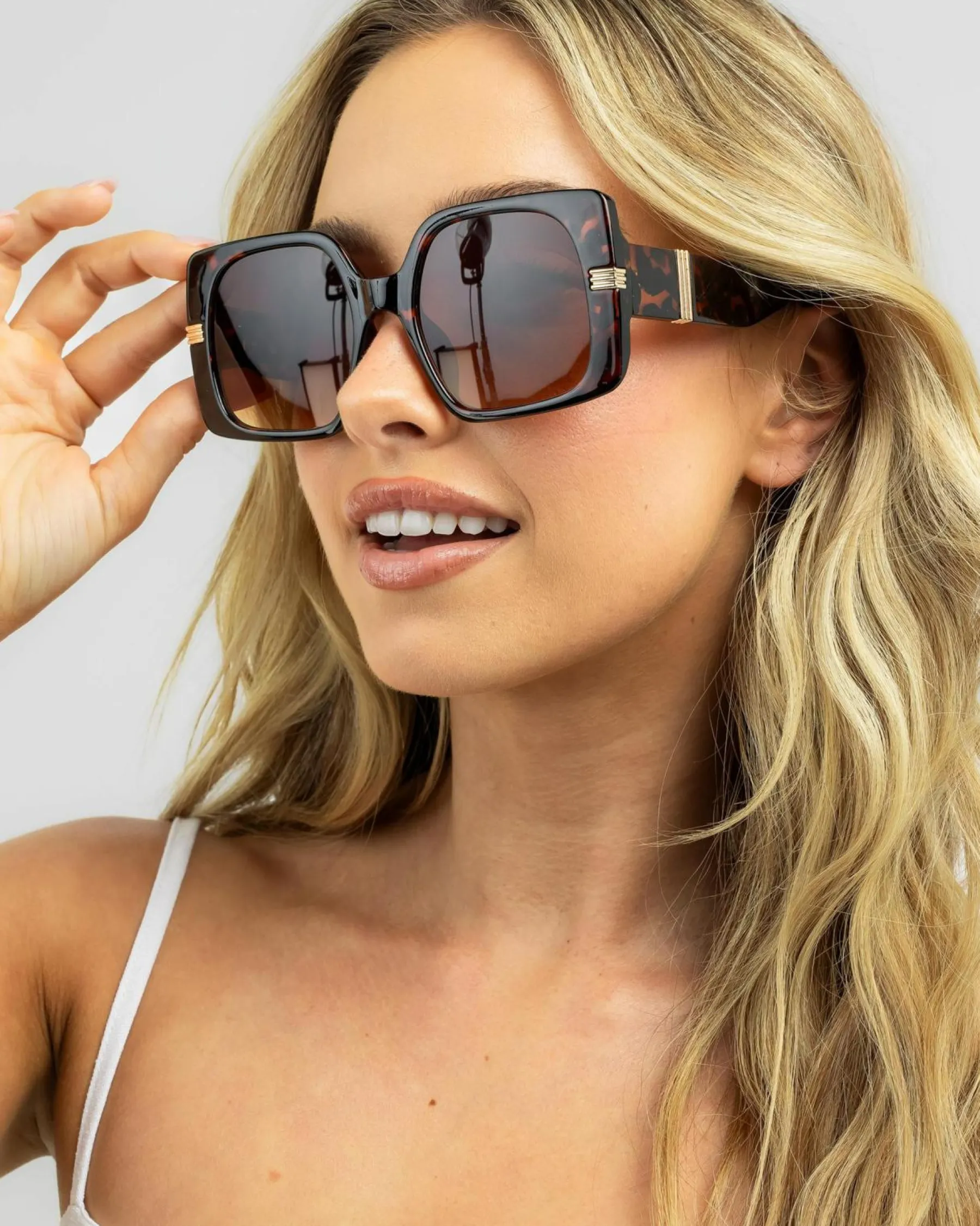 Sunglasses*Indie Eyewear Kensington Sunglasses Tort/gd Brown