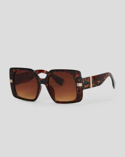 Sunglasses*Indie Eyewear Kensington Sunglasses Tort/gd Brown