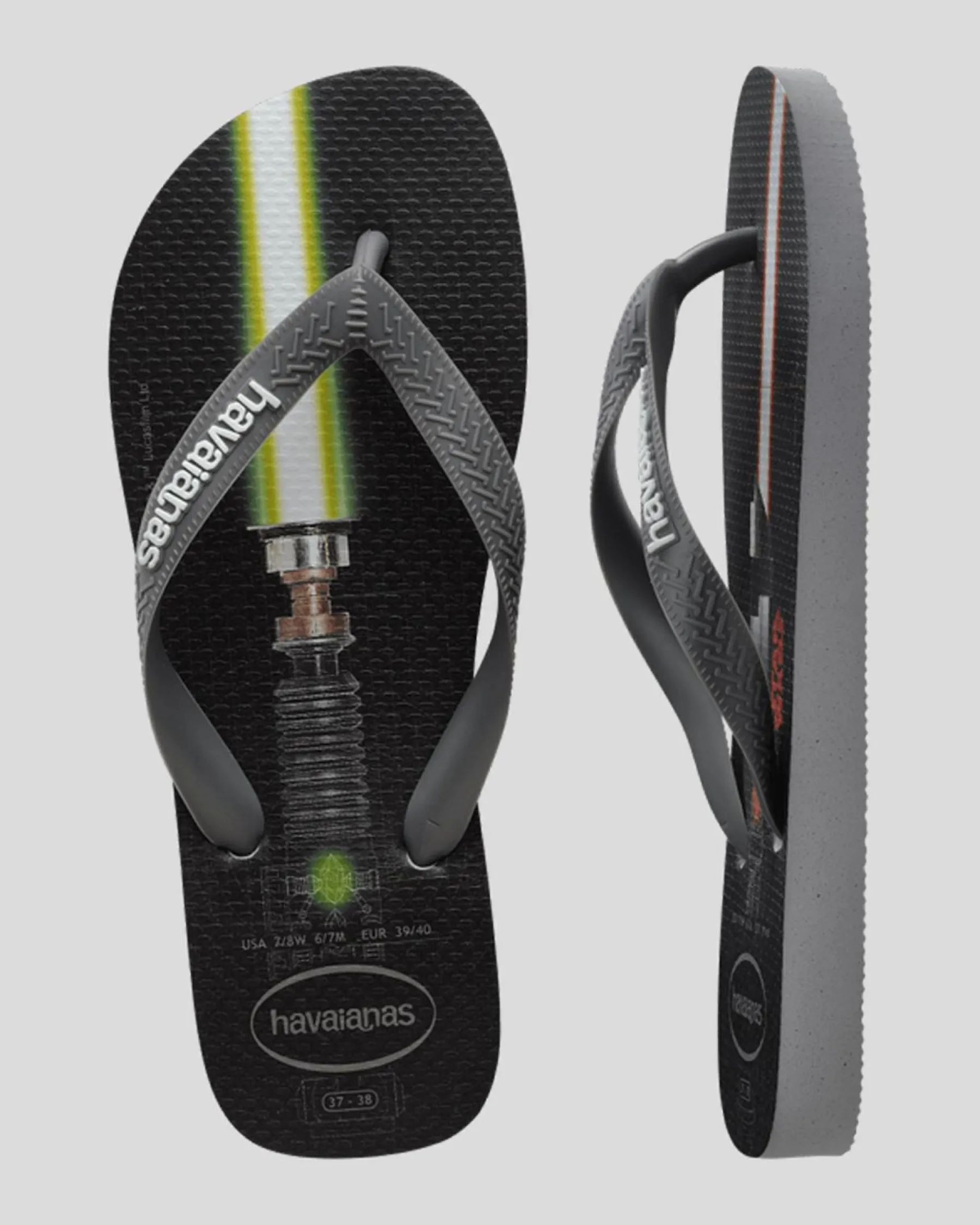 Flip Flops & Sandals*Havaianas Kids' Star Wars Thongs Ice Grey