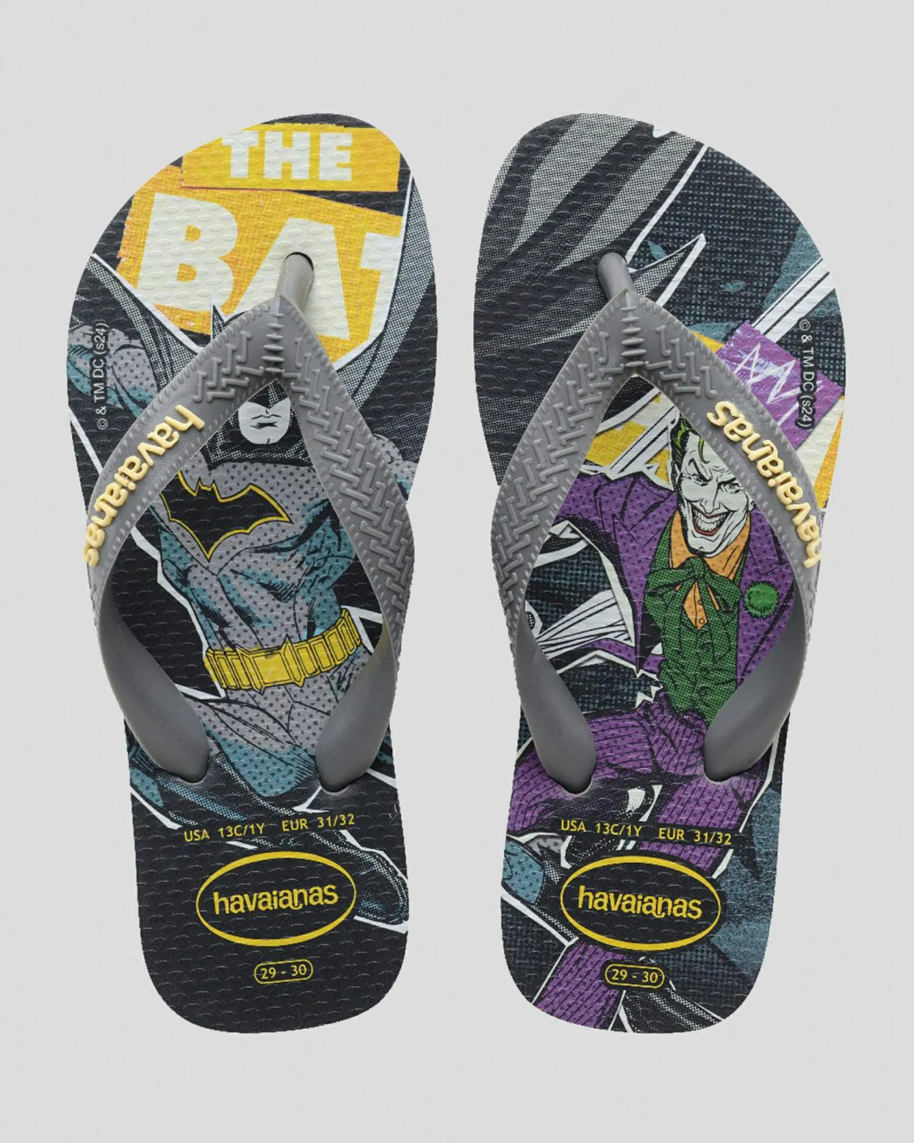 Flip Flops & Sandals*Havaianas Kids' Top Thongs Steel Grey