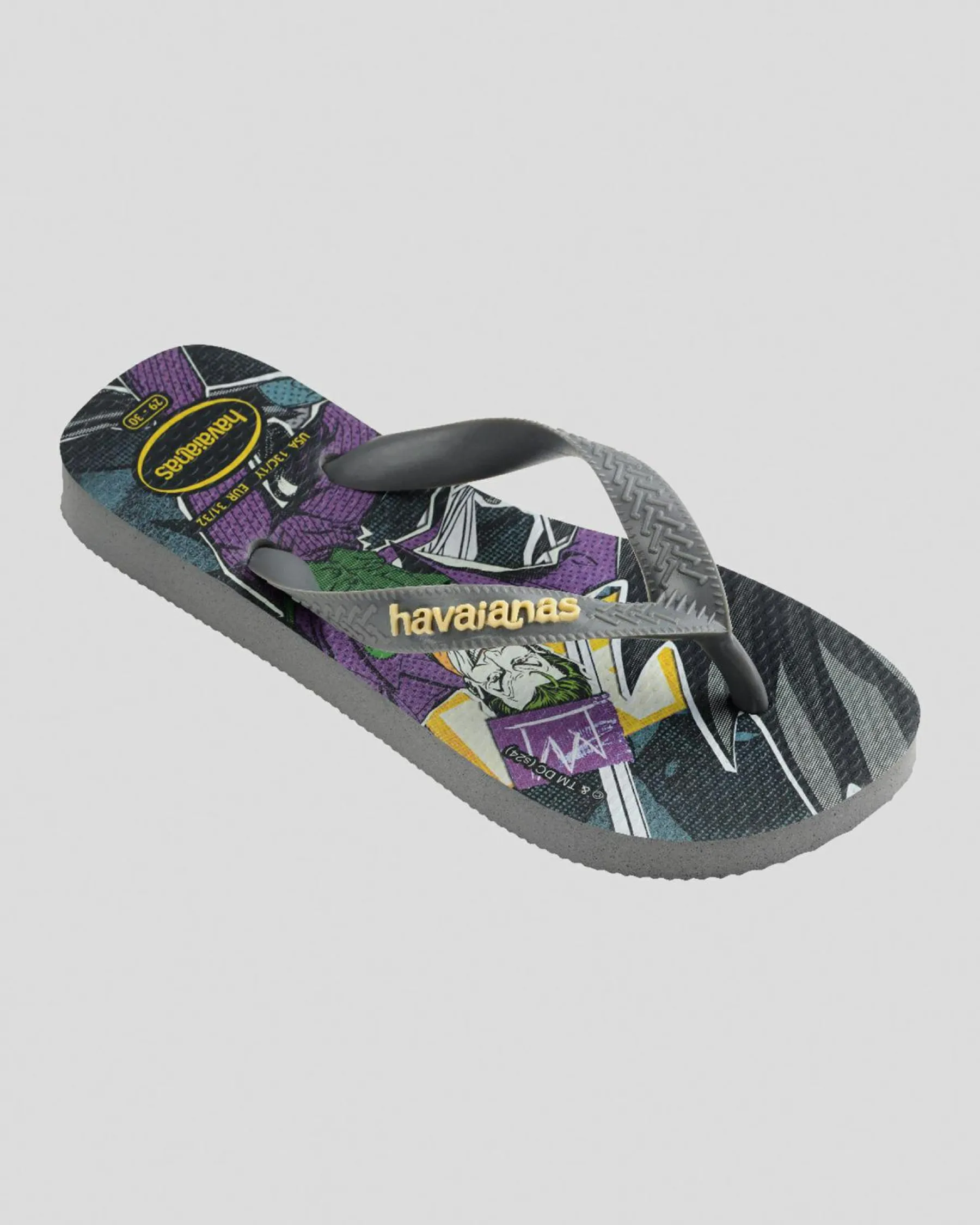 Flip Flops & Sandals*Havaianas Kids' Top Thongs Steel Grey