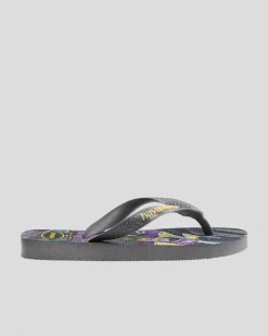 Flip Flops & Sandals*Havaianas Kids' Top Thongs Steel Grey