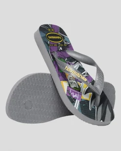 Flip Flops & Sandals*Havaianas Kids' Top Thongs Steel Grey